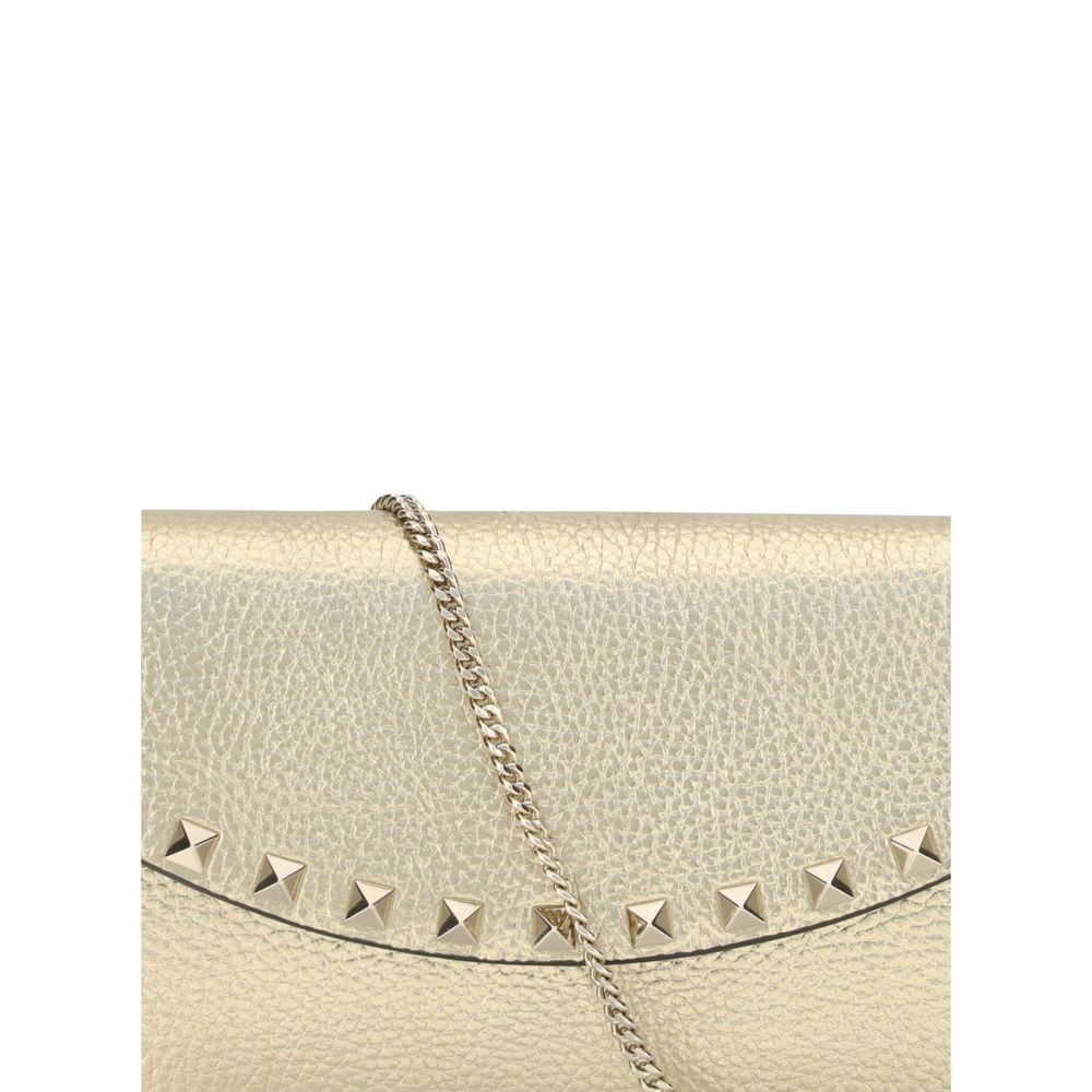 Rockstud-kedja plånbok