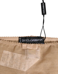 Dolce & Gabbana Beige Shaping Control Panty Underwear