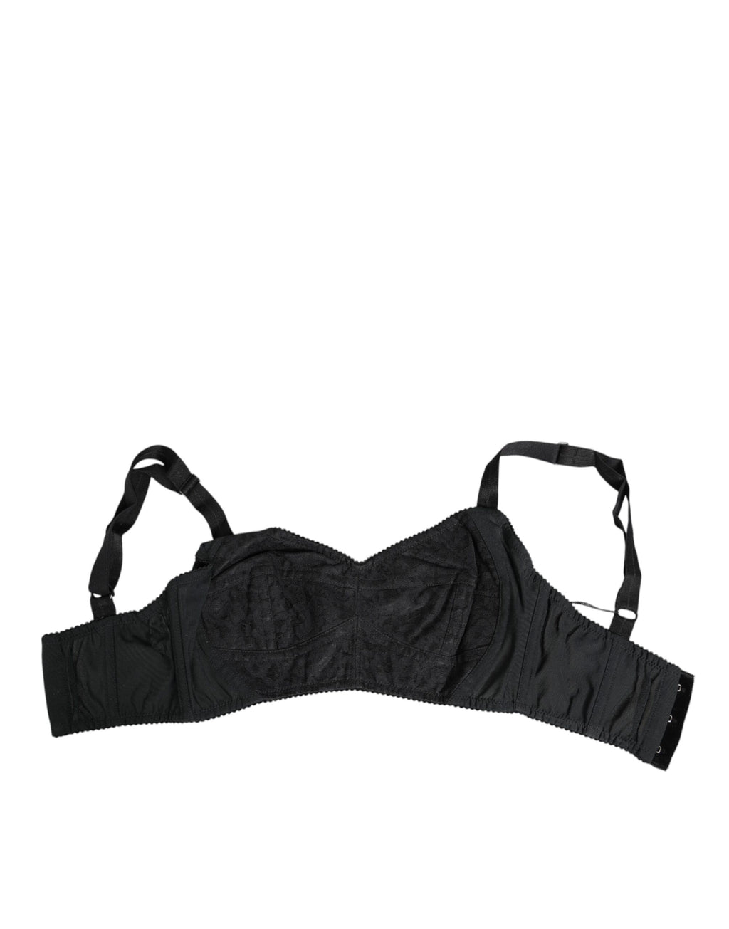 Svarta stretchiga nylonbustier-underkläder
