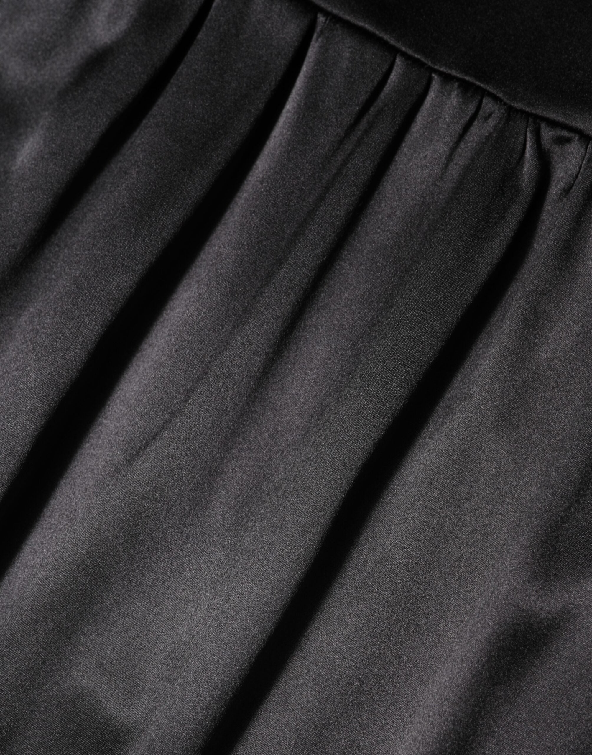 Dolce & Gabbana Black Silk Blend Lace Trim Sleeveless Mini Dress