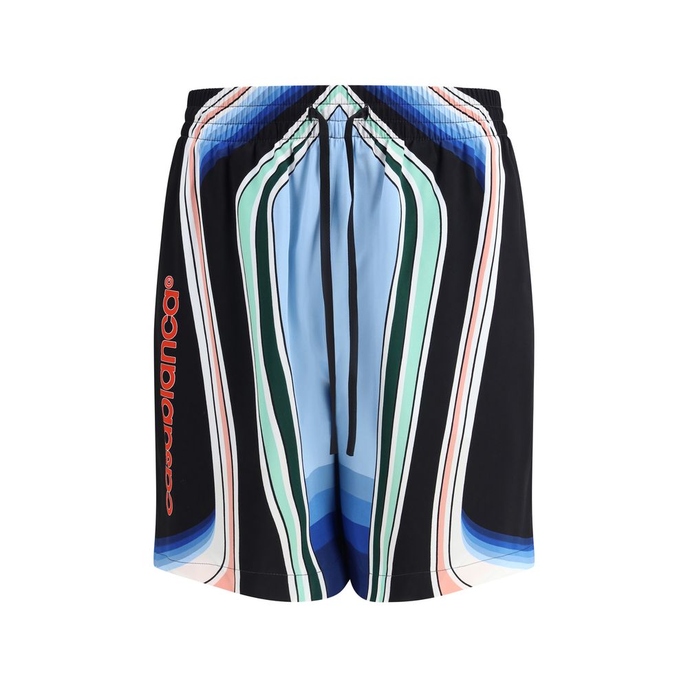 Grafiska bergsshorts