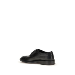 Fratelli Rossetti Black Leather Oxfords And Derbies