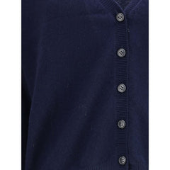 Lisa Yang Blue Cashmere Cardigan