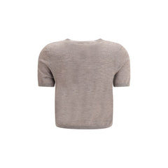 Lisa Yang Beige Cashmere Cardigan