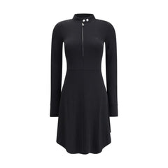 Courrèges Black Viscose Casual Dress
