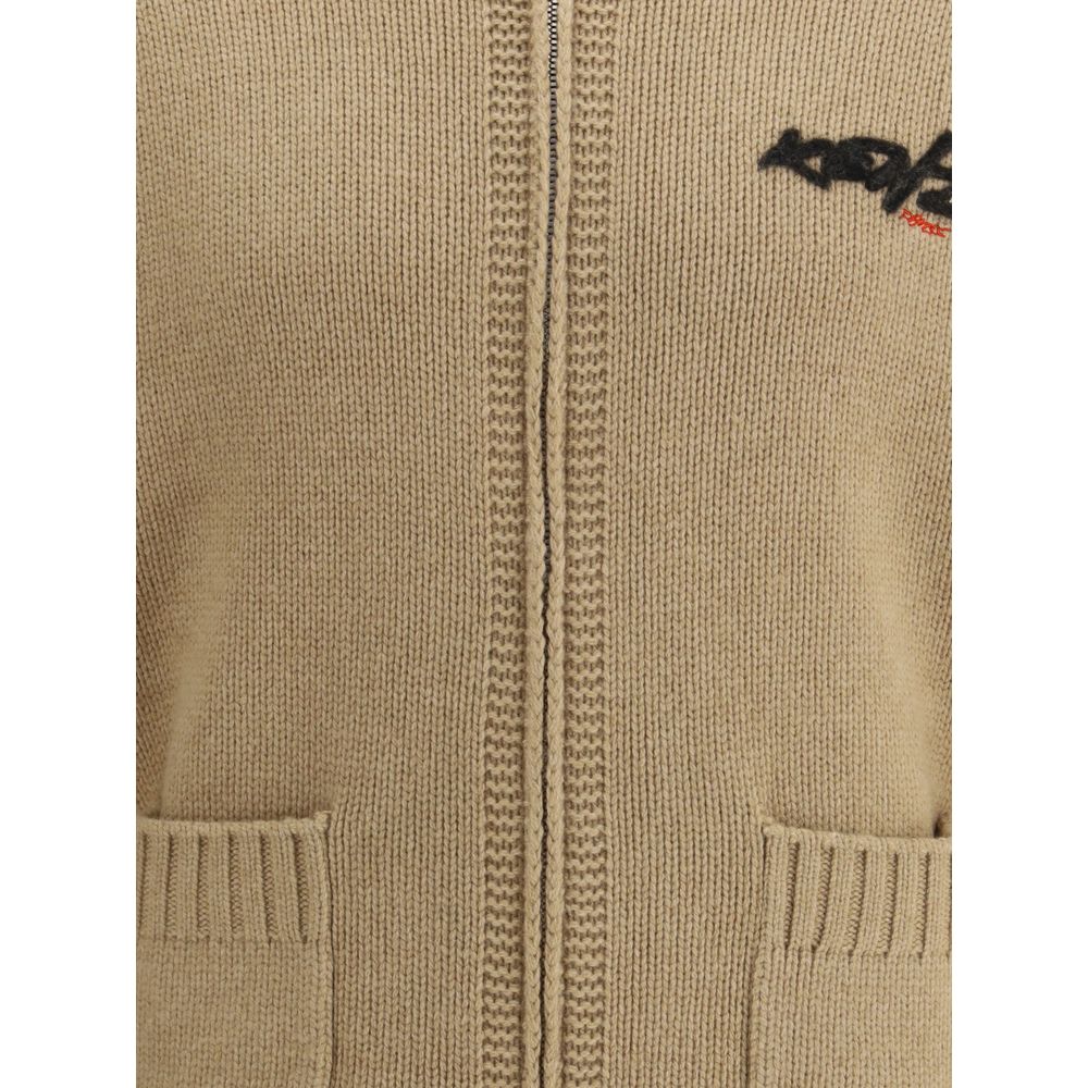 Futura cardigan med glidelås