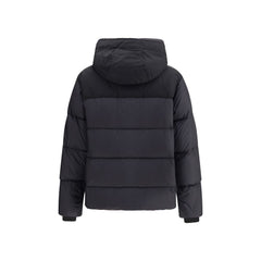 Parajumpers Black Nylon Coat