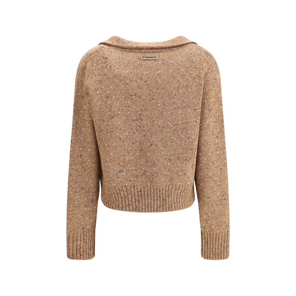 PINKO Beige Wool Sweatshirt