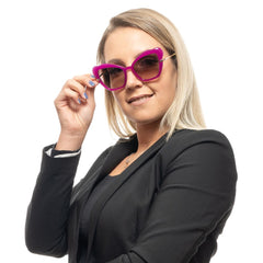 Emilio Pucci Purple Plastic Sunglasses