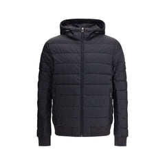 Belstaff Black Nylon Full-Length Jacket