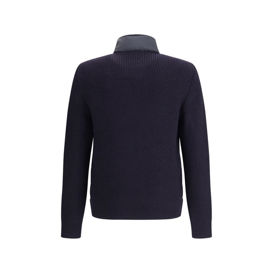 Belstaff Blue Nylon Full-Length Jacket