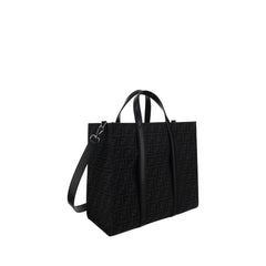Fendi Black Polyester Shoulder Bag