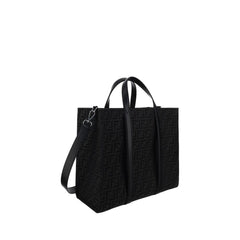 Fendi Black Polyester Shoulder Bag