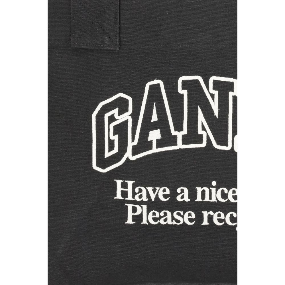 Toteväska med logotyp i canvas