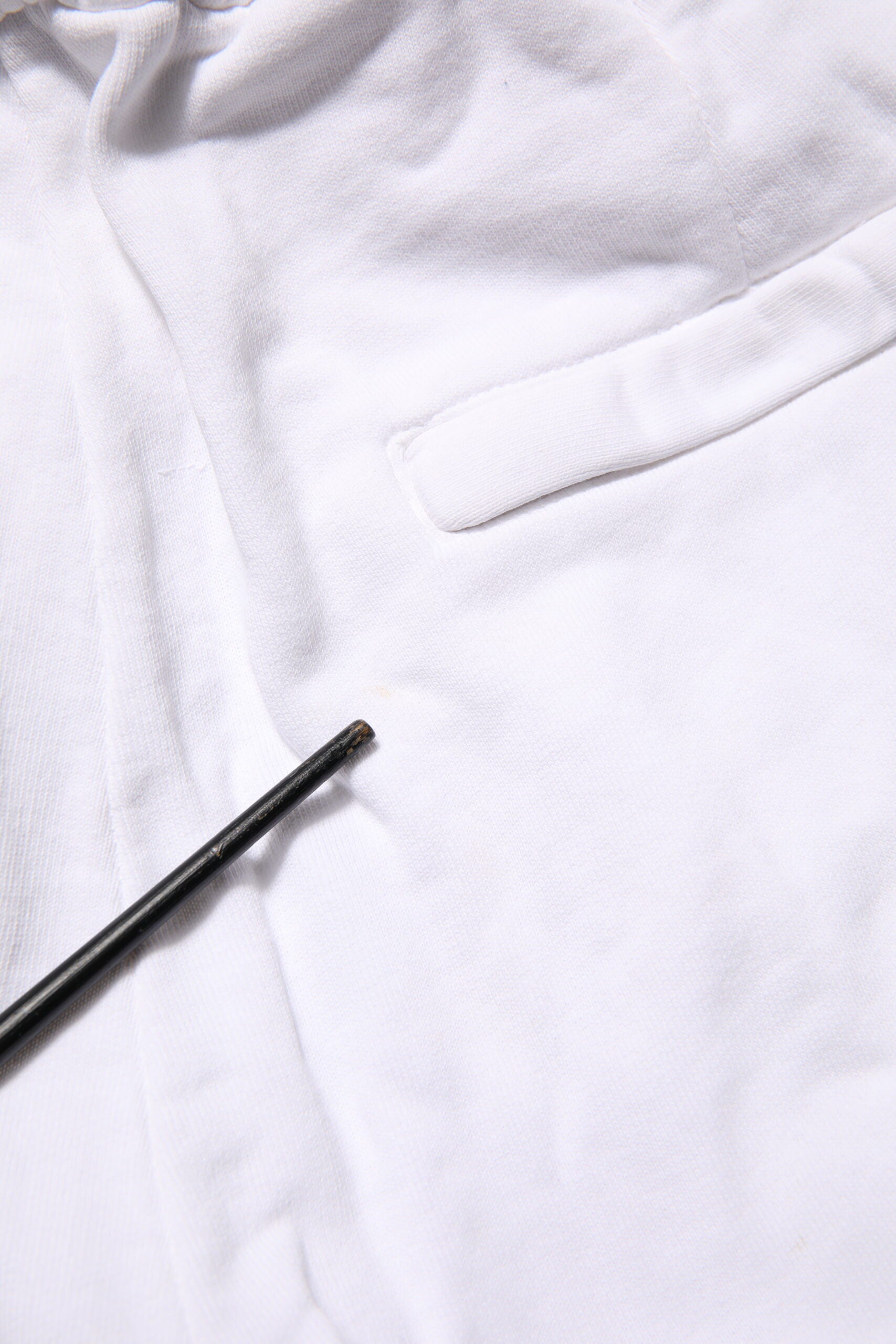 Dolce & Gabbana White Cotton Cargo Trousers Logo Patch Pants