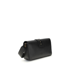 PINKO Black Calf Leather Bos Taurus Wallet