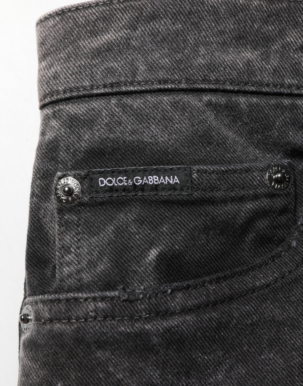 Svarte bomulls-bermudashorts for menn med medium midje