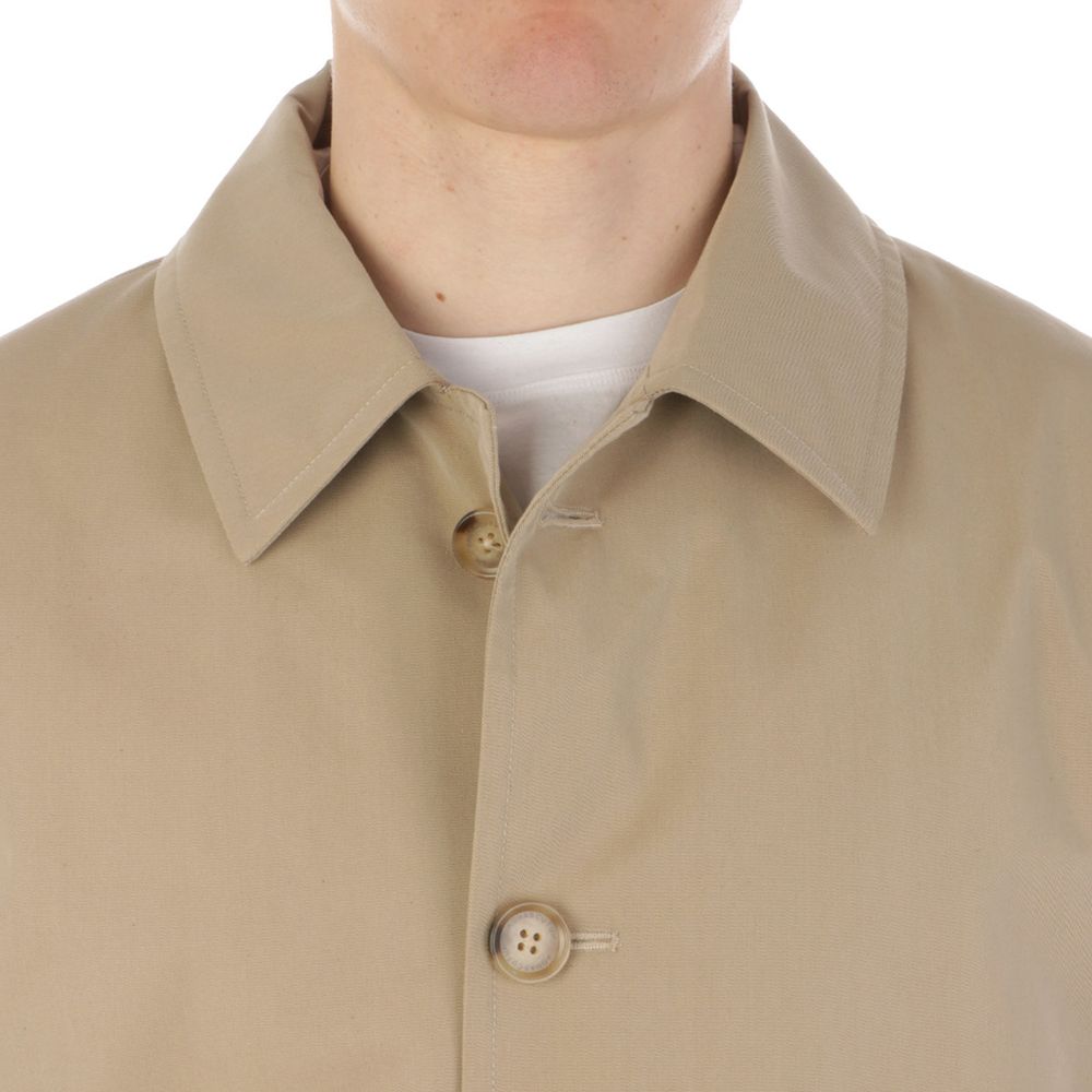 Beige bomullsjakke