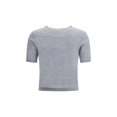 Lisa Yang Gray Cashmere Cardigan