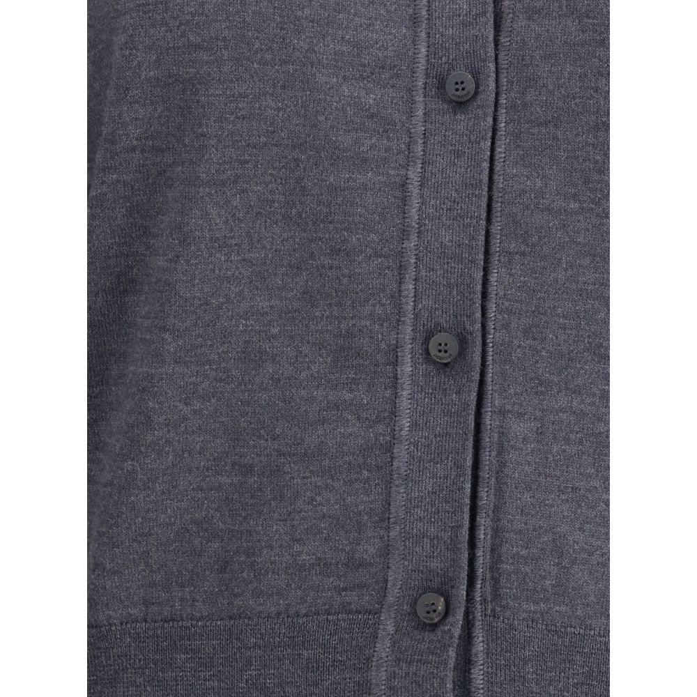 Cardigan i merinoull