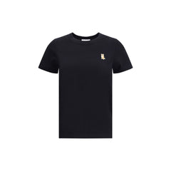 Maison Kitsuné Black Cotton T-Shirt