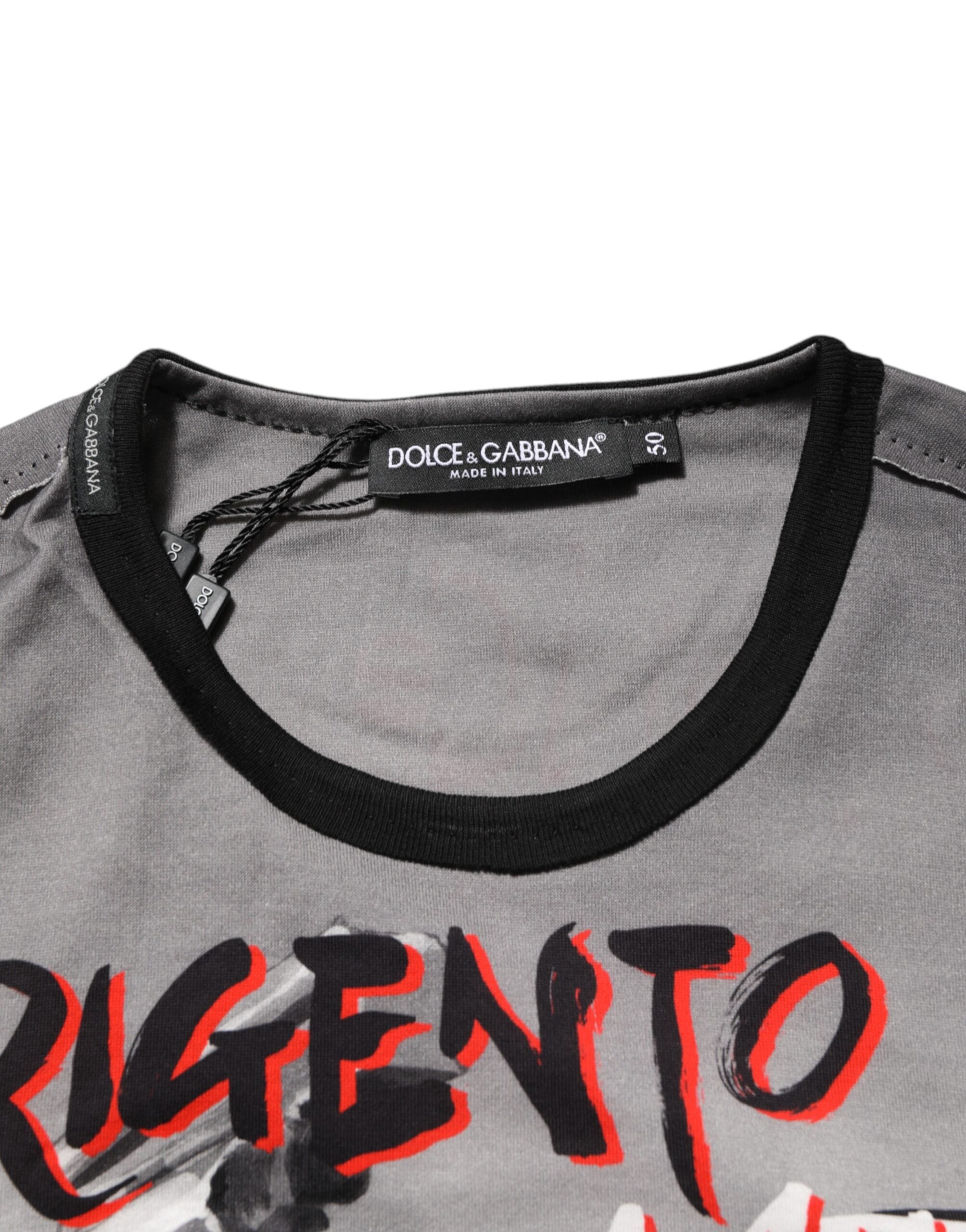Flerfarget Agrigento Dance Jazz Music Print T-skjorte