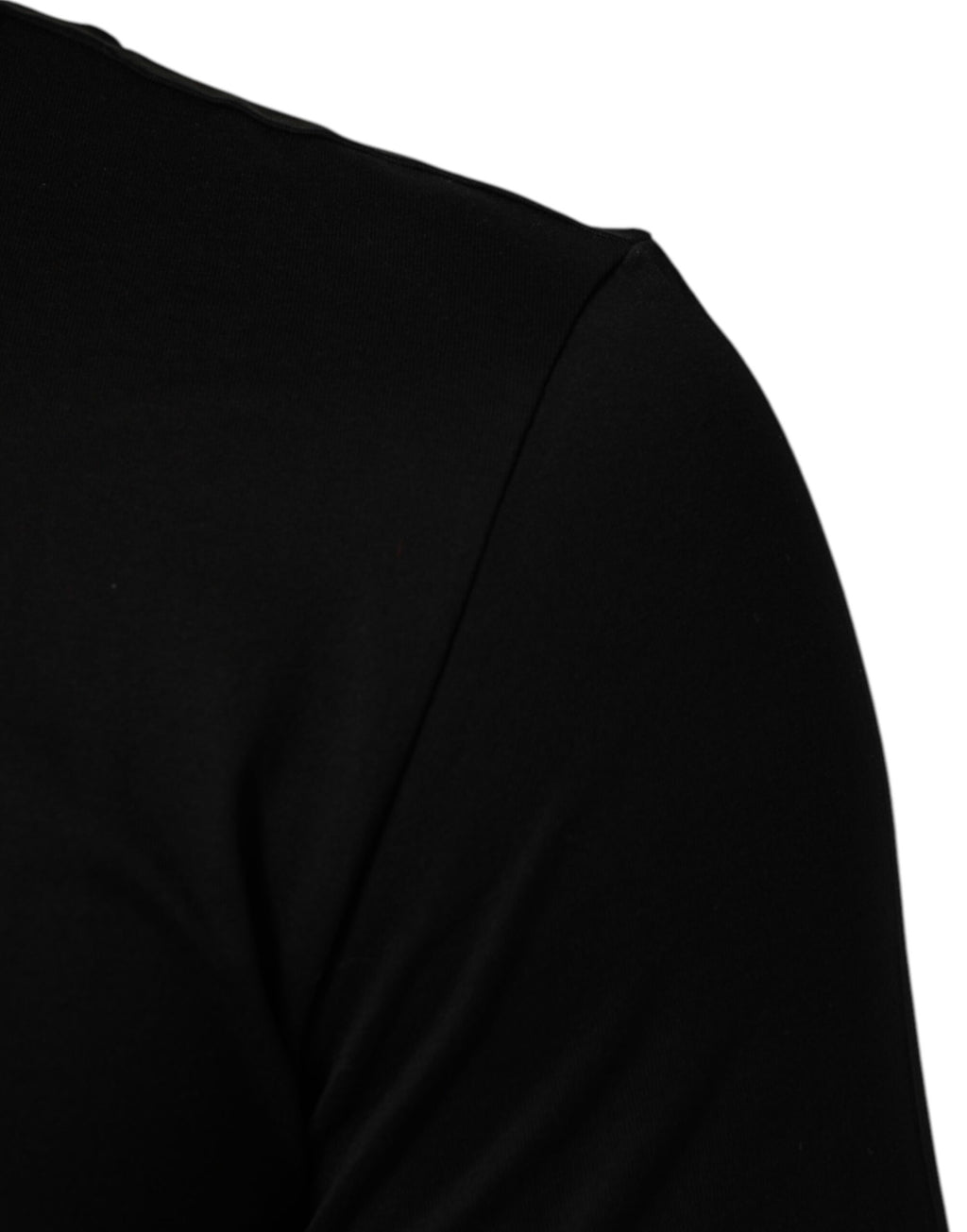 Svart Goodluck 2021 bomulls-t-shirt med rund hals