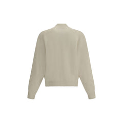 Jacquemus White Fleece Wool Cardigan