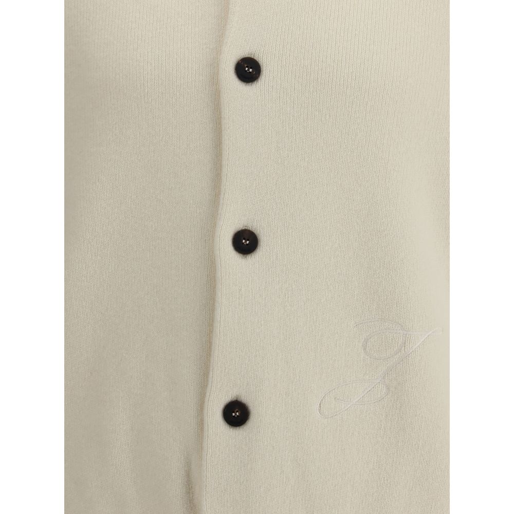 Brodert cardigan i jomfruull