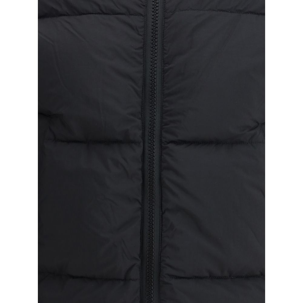Svart nylon Crofton Puffer matt