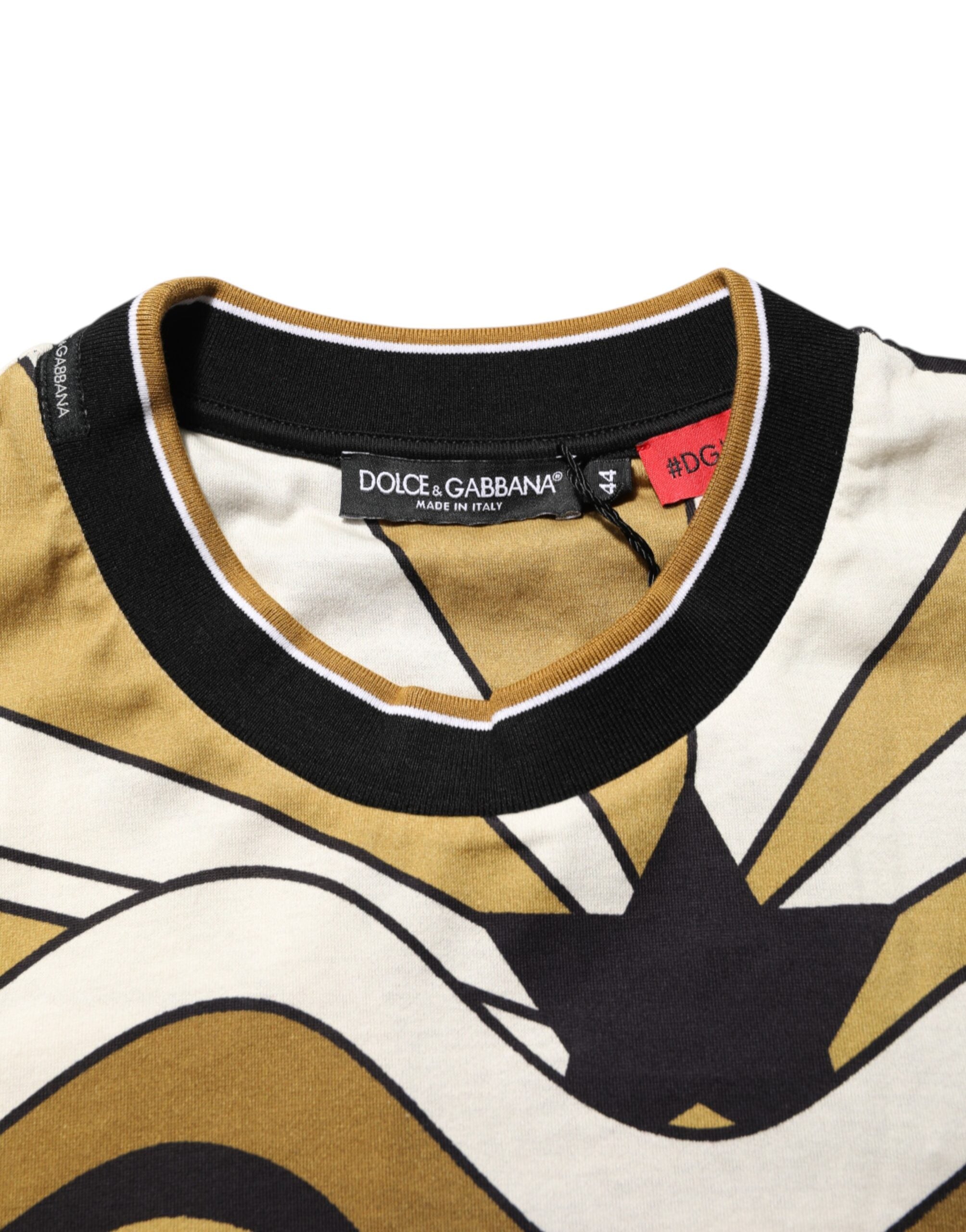 Flerfarget Millennials Star Crew Neck T-skjorte