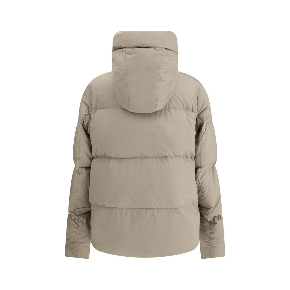 Svart nylon Crofton Puffer matt