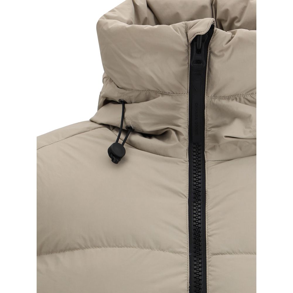 Svart nylon Crofton Puffer matt