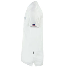 Aquascutum White Cotton Polo Shirt