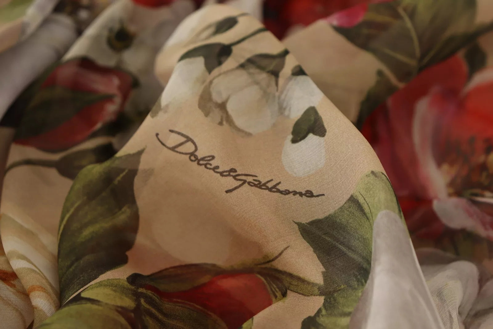 Beige Blommig Ärmlös A-linjeformad Miniklänning