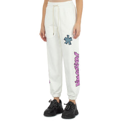 Comme Des Fuckdown White Cotton Women Sweatpant