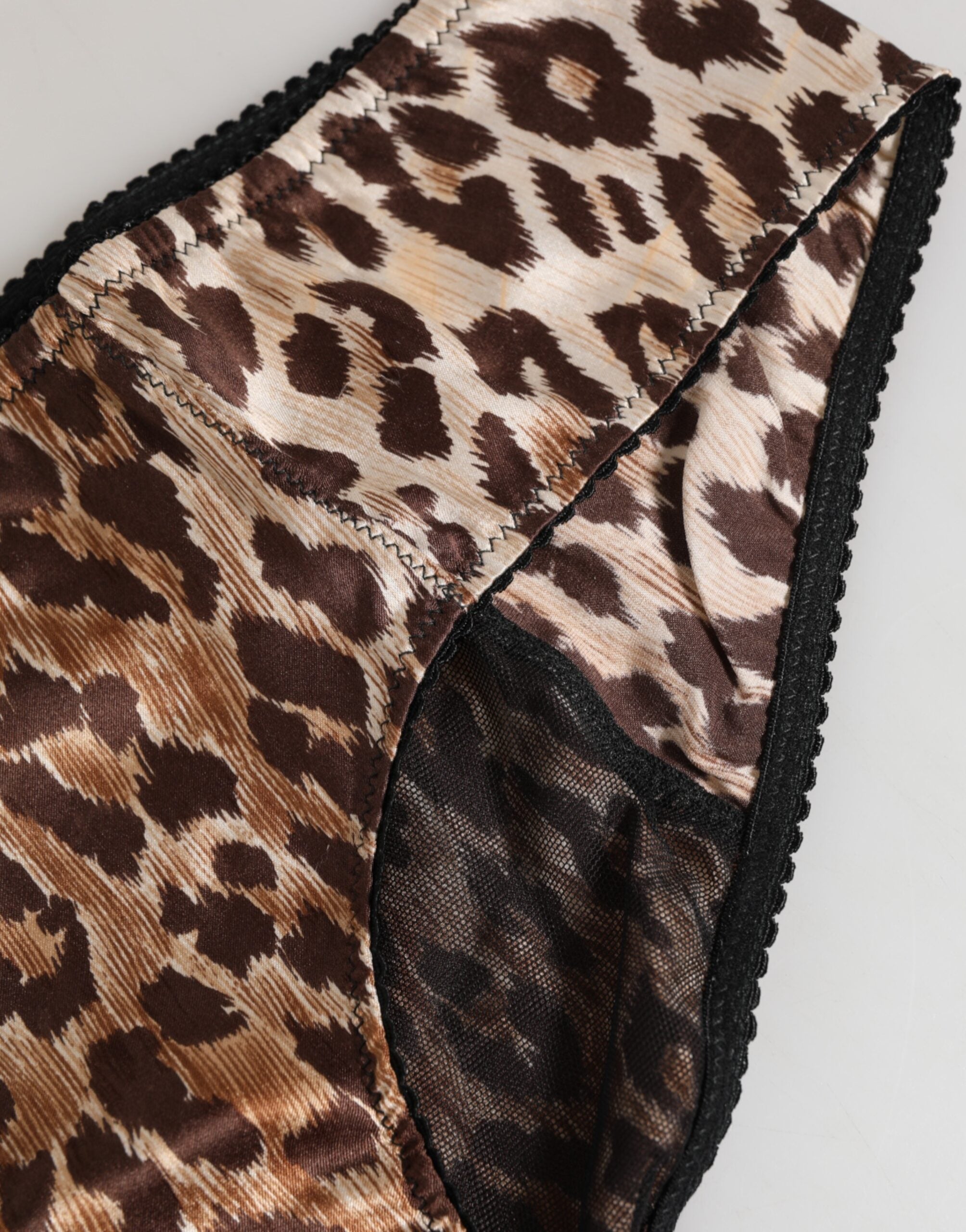 Flerfärgade leopardmönster Girdle Panty Underwear