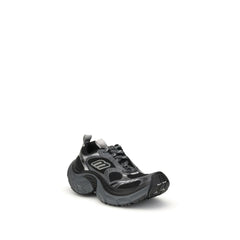 Balenciaga Black Polyethylene Athletic Sneakers