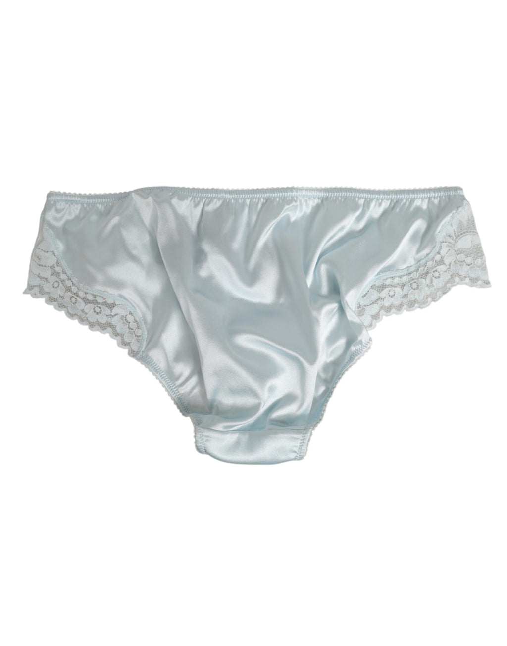 Grå siden-satin blommig spets trosa underkläder