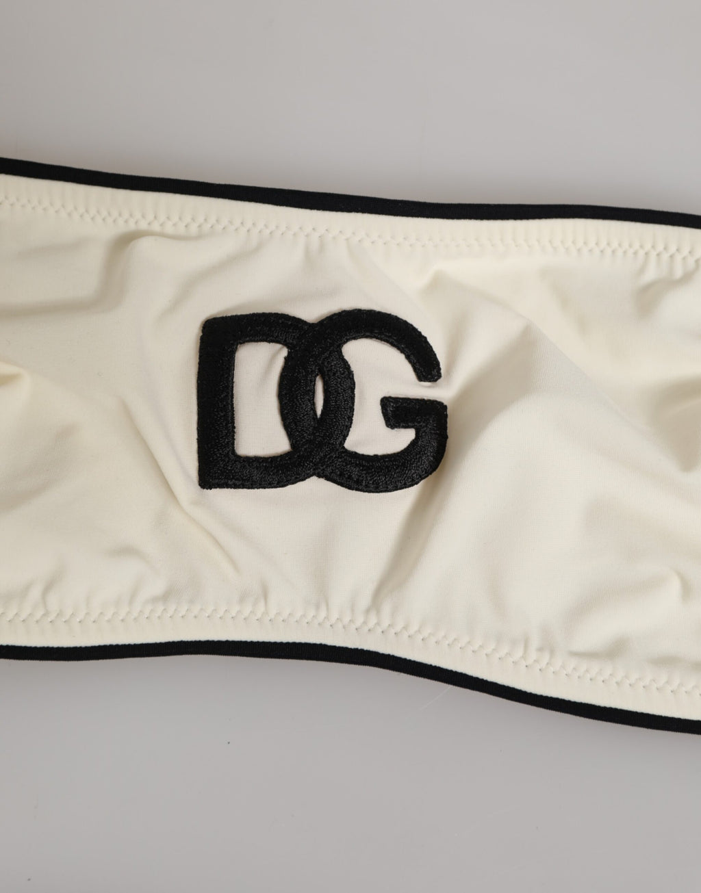 Beige Logo Baddräkt 2-delad Topp Nederdel Badkläder