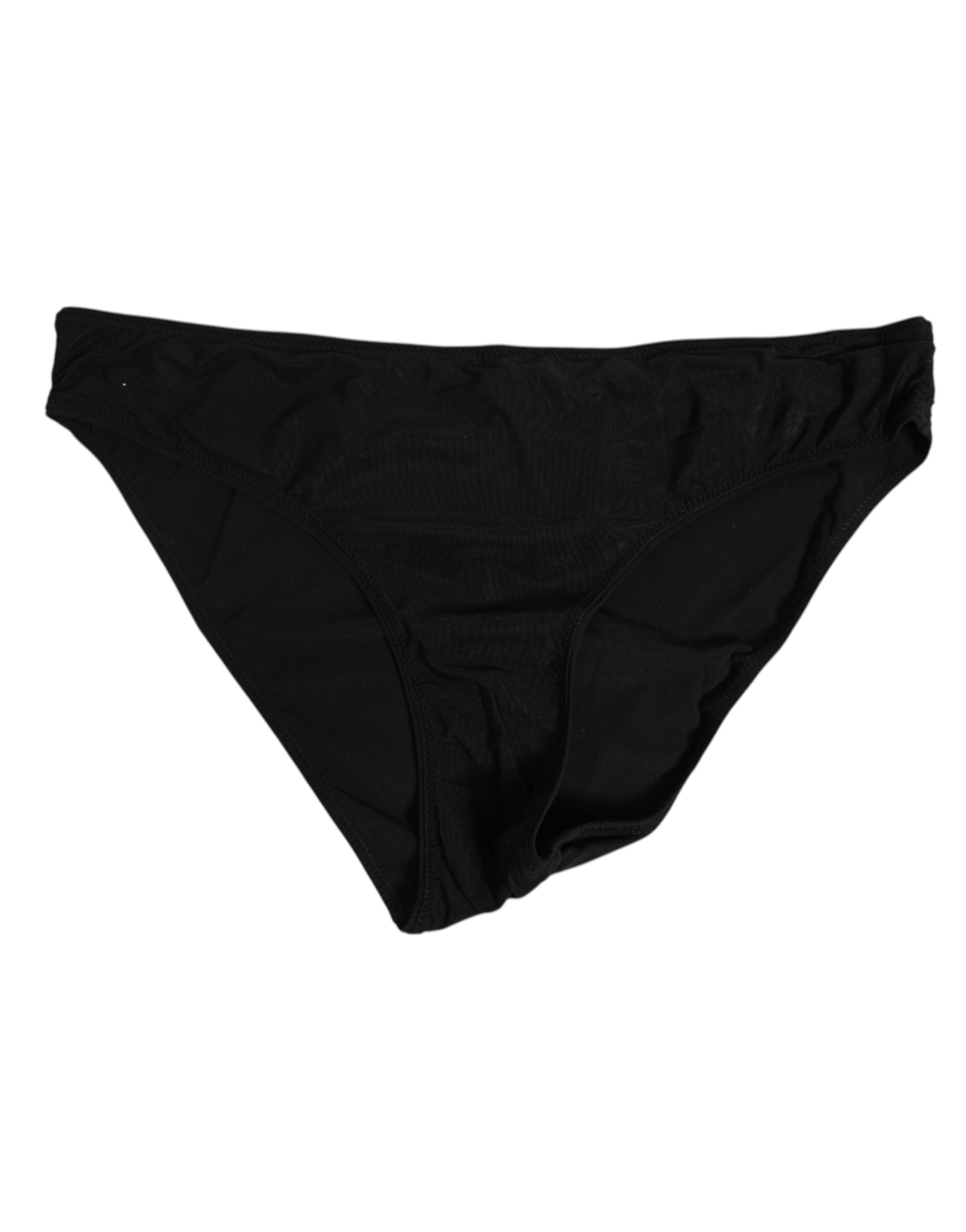 Svarta nylon stretchiga underkläder för kvinnor
