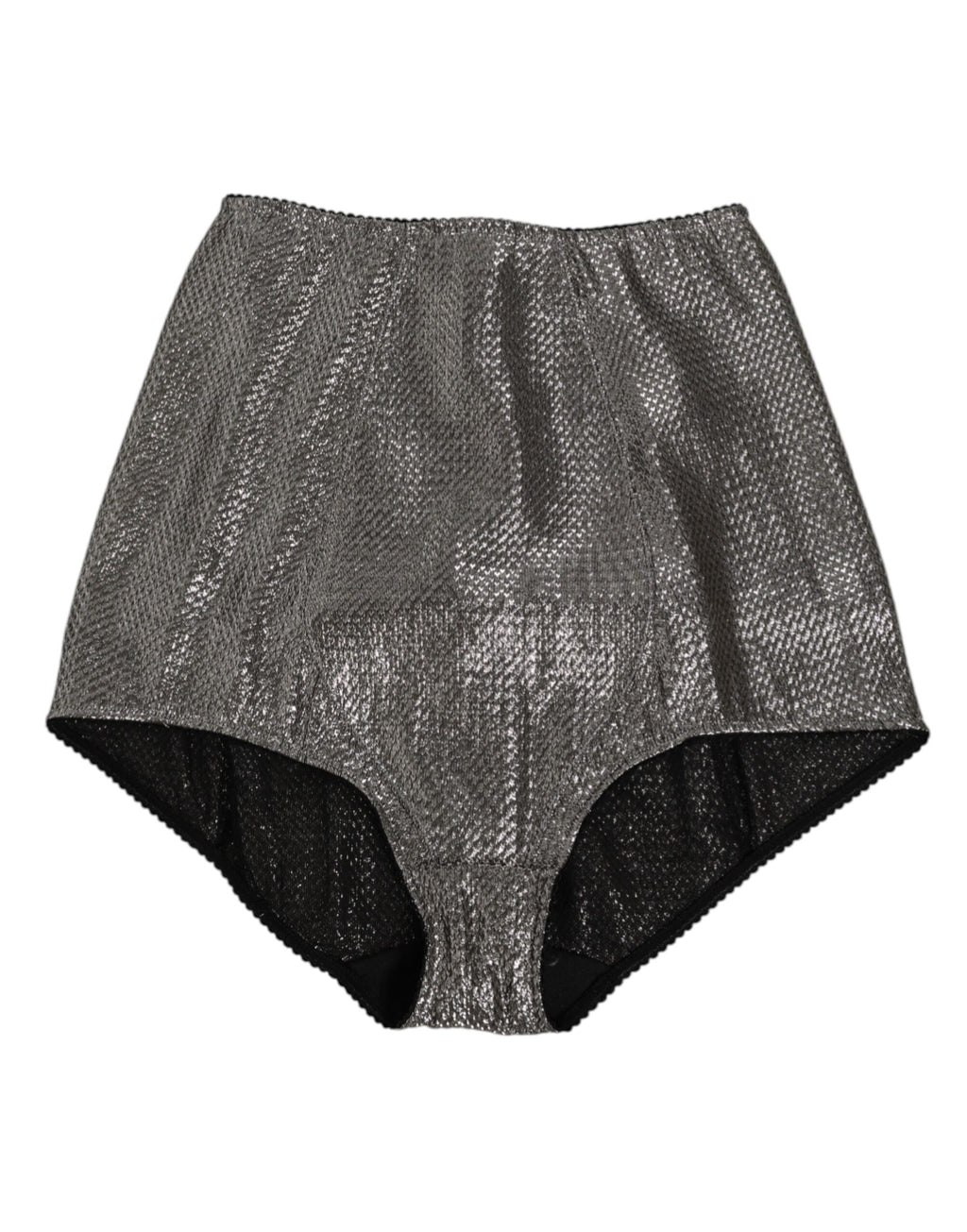 Grå silke stretch slip girdle truse undertøy