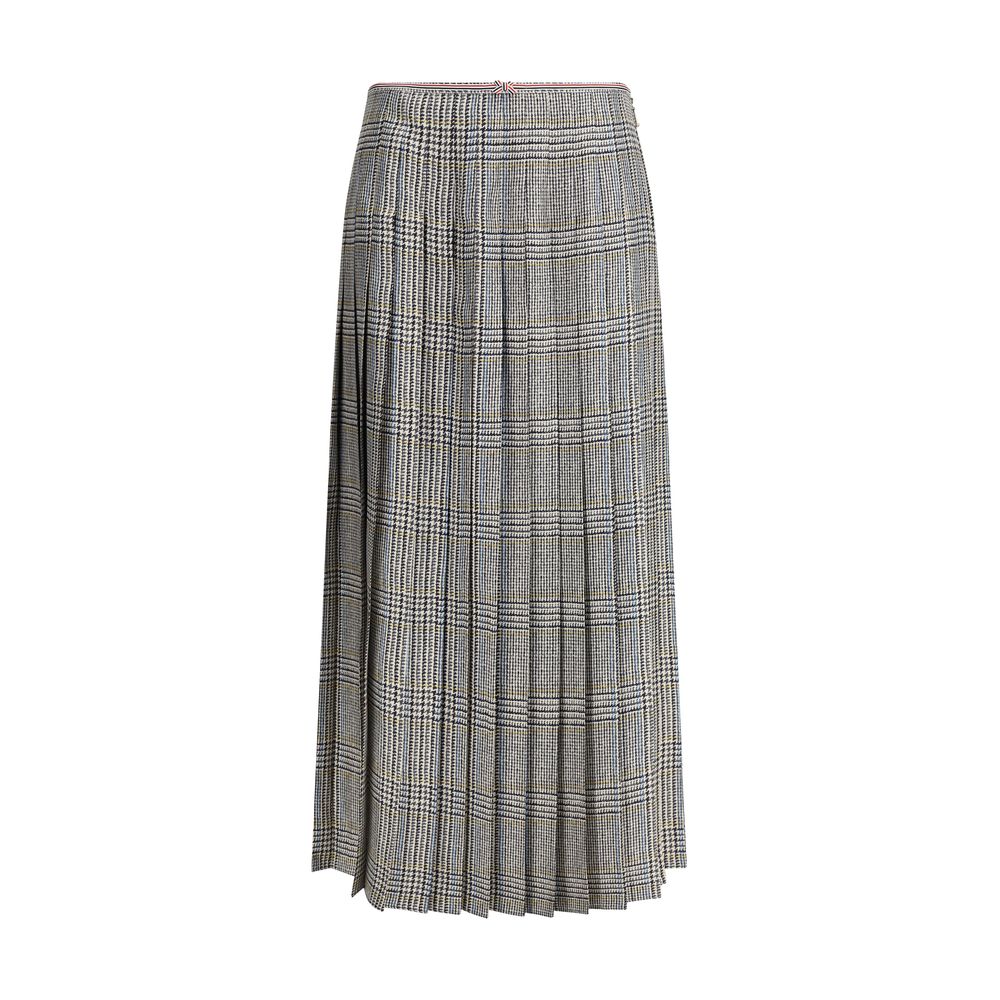 Sidenkjol i tweed