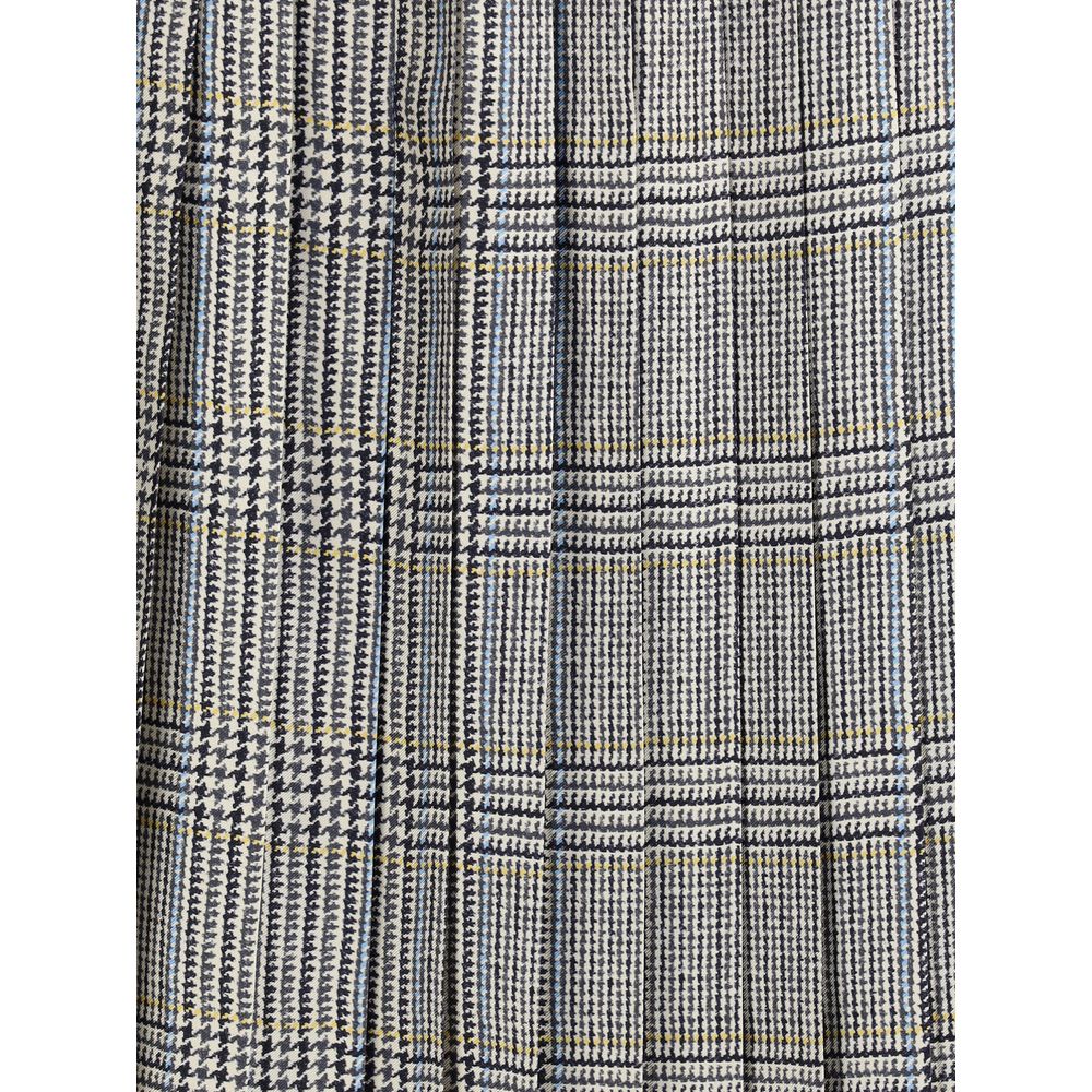 Sidenkjol i tweed