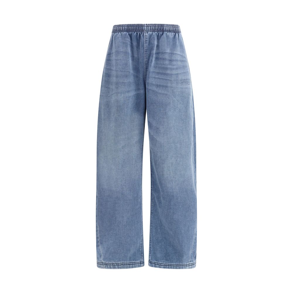 Sporty bukser med elastisk linning