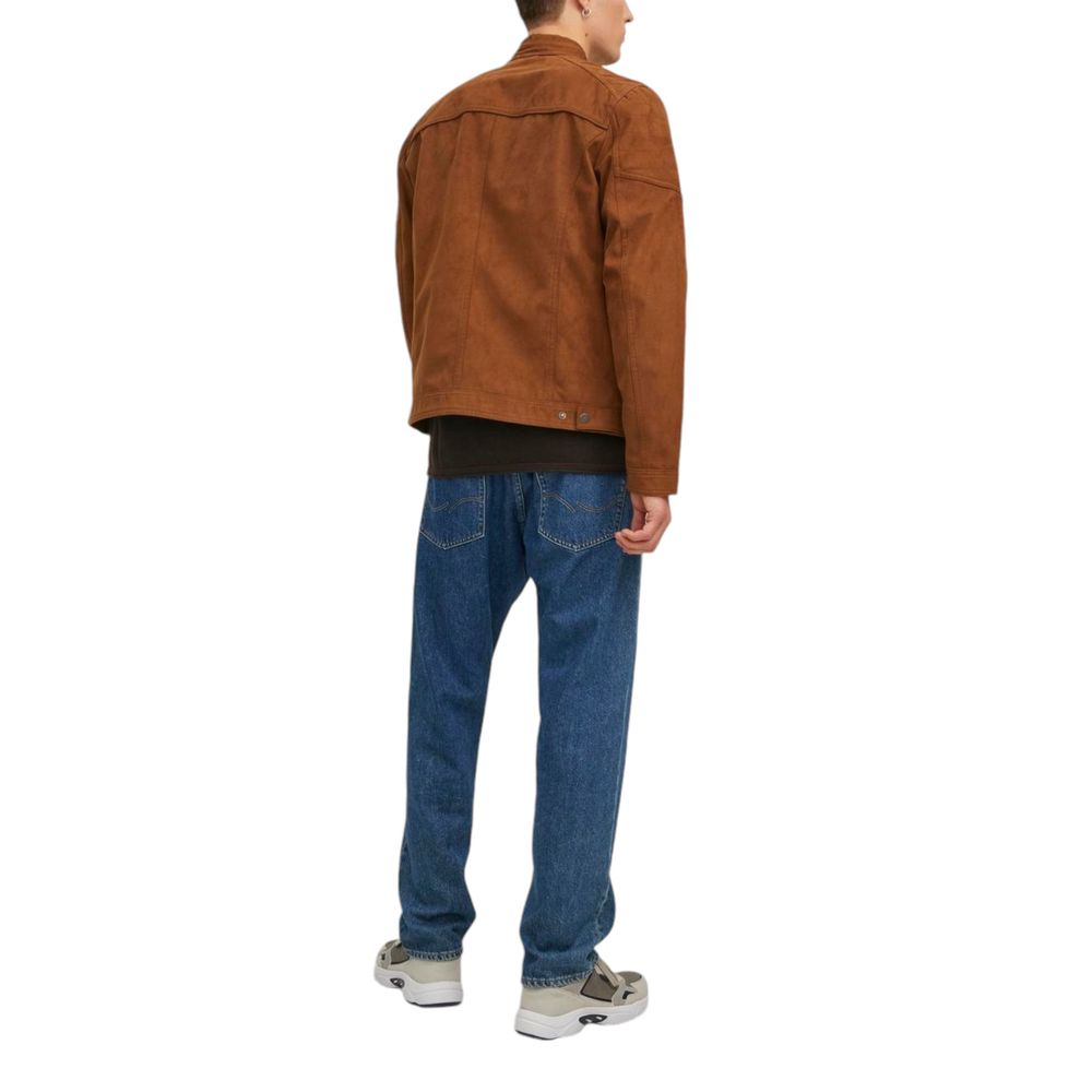 Beige jakker og kåper i kunstskinn