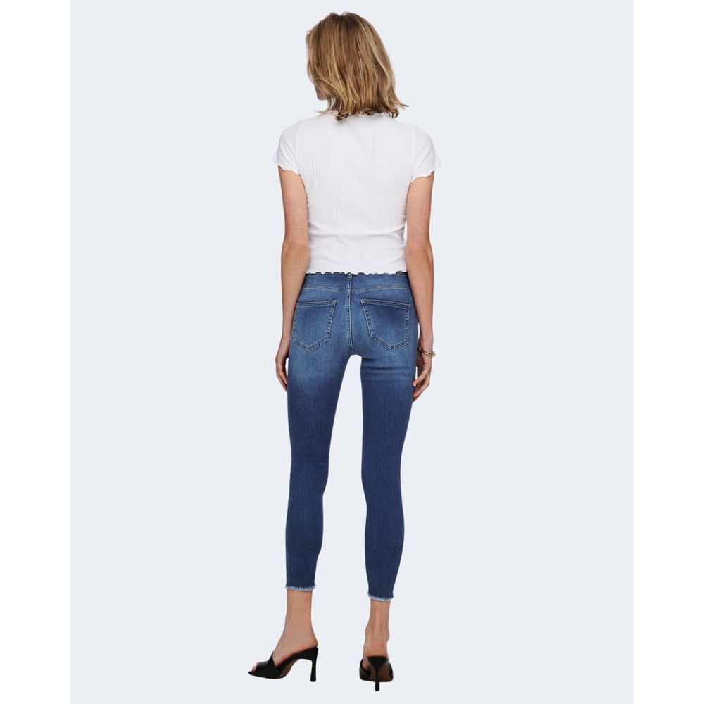 Vit polyester-t-shirt