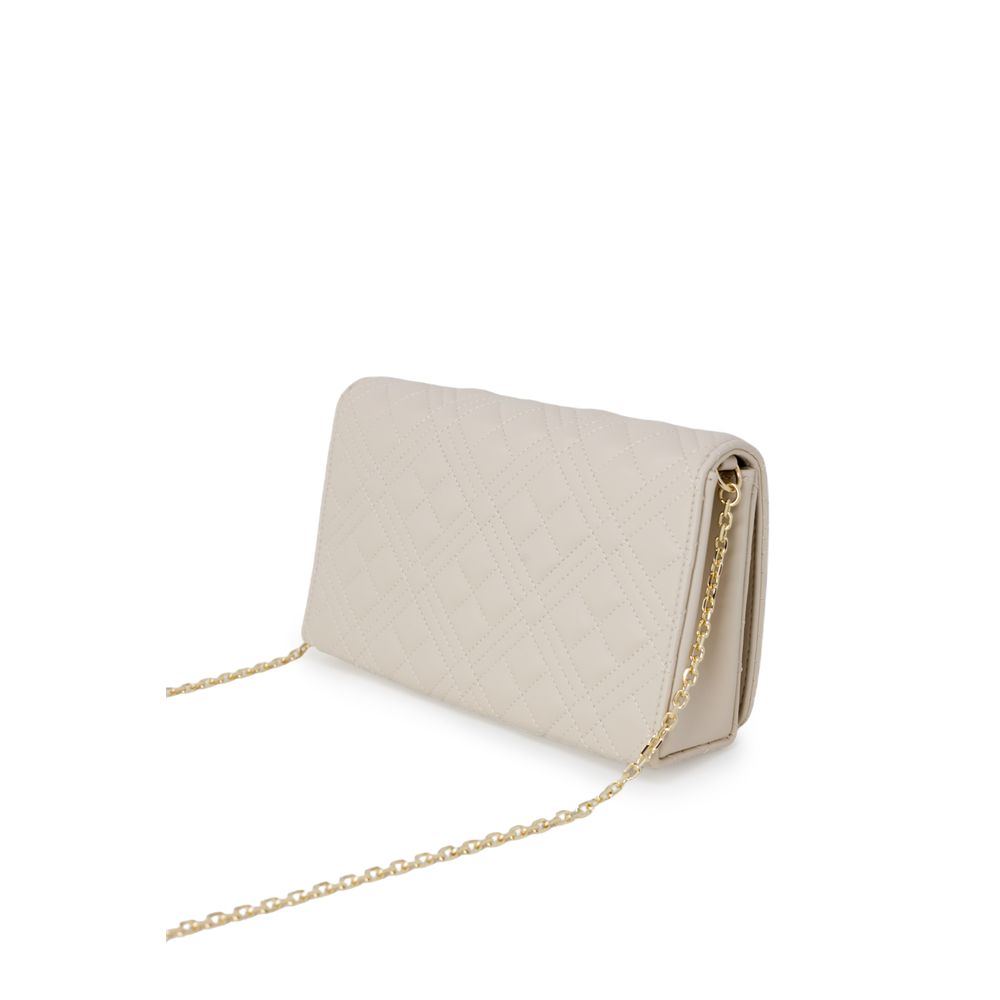 Beige polyetylen-veske