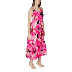 Only Multicolor Viscose Long Dress