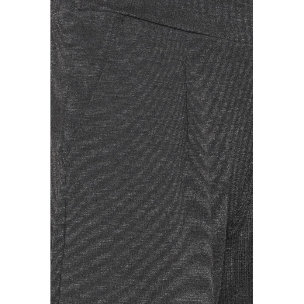 Grå bukse i resirkulert polyester